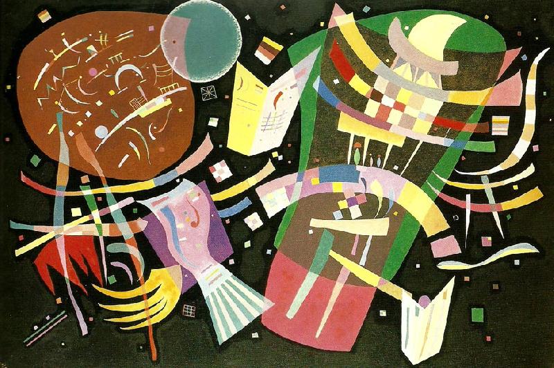 Vassily Kandinsky dominant curve. oil painting picture